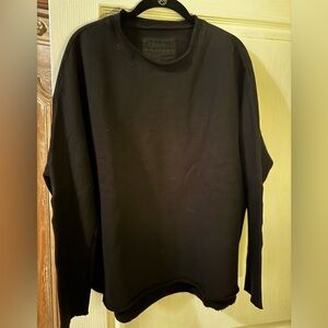 NWOT Anna Fleece sweatshirt in black